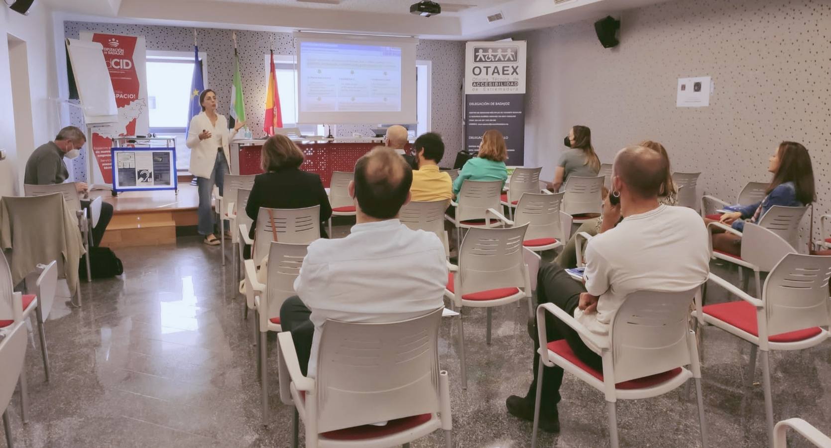 Apamex y Diputación de Badajoz concluyen en Zafra una de las cuatro acciones formativas en materia de accesibilidad en la edificación